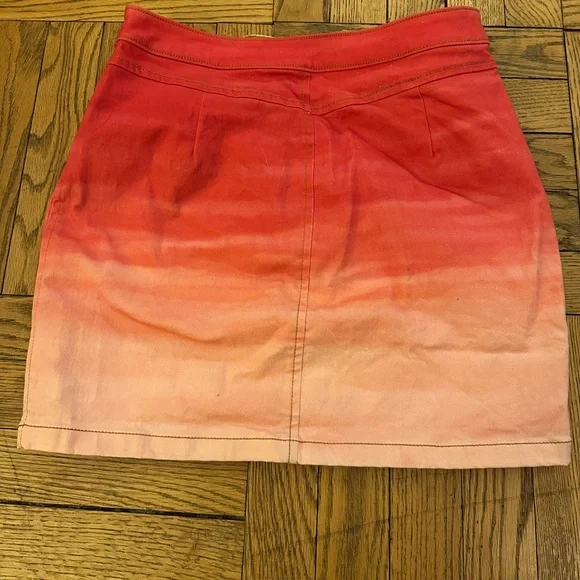 Esteban Cortazar Collective Ombre Skirt Size 8